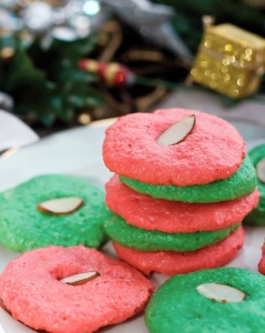 Holiday Almond Cookies